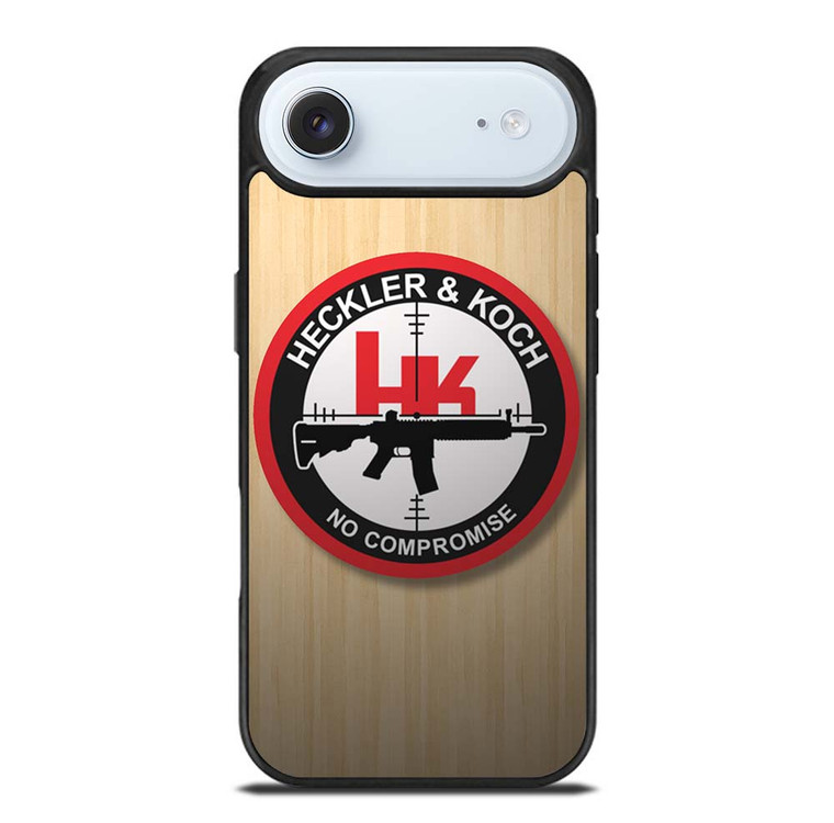 HECKLER AND KOCH WOODEN LOGO iPhone Air Case Cover