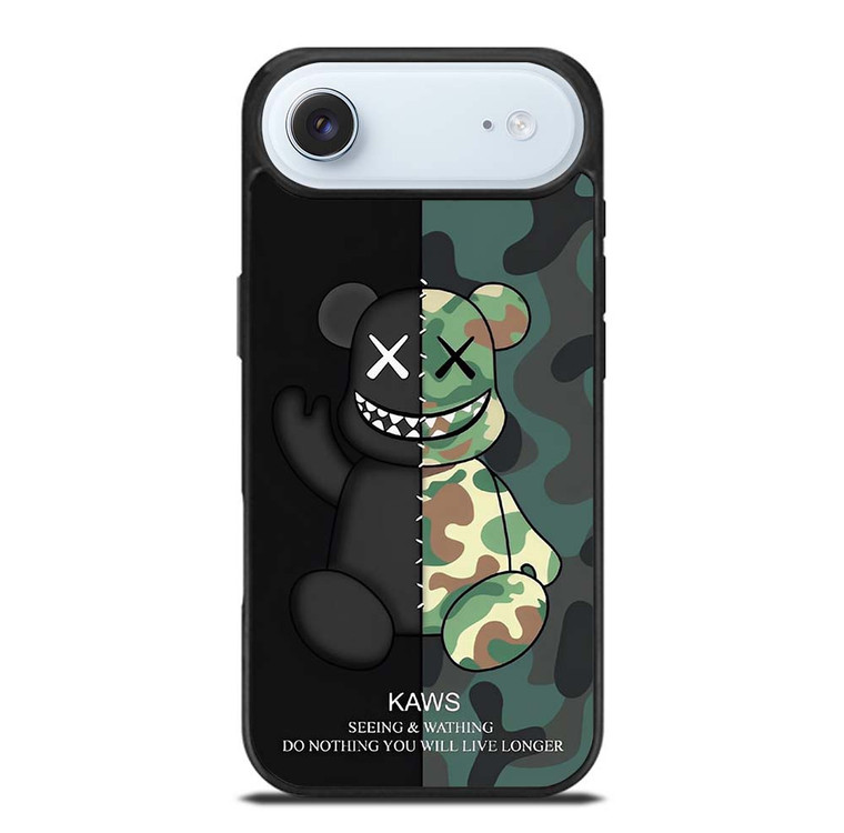 KAWS CAMO SEEING AND WATHING iPhone Air Case Cover