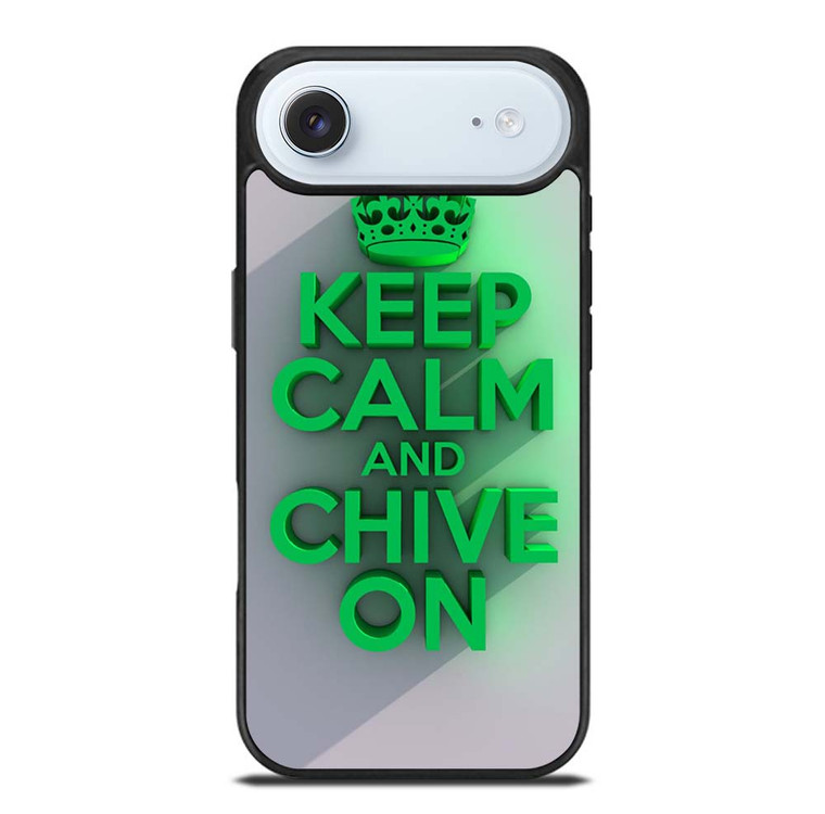 KEEP CALM AND CHIVE ON 2 iPhone Air Case Cover