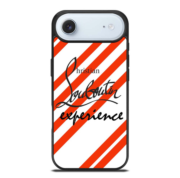 LOUBOUTIN STRIPE LOGO iPhone Air Case Cover