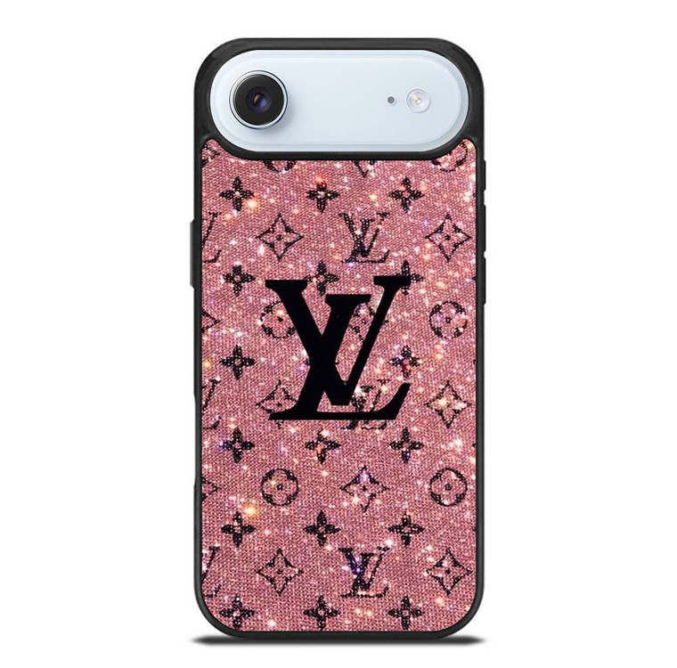 LOUIS VUITTON LV LOGO PINK SPARKLE iPhone Air Case Cover