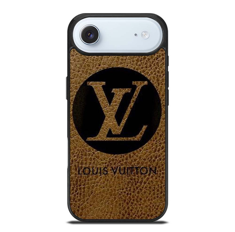 LOUIS VUITTON PARIS LV LOGO LEATHER iPhone Air Case Cover
