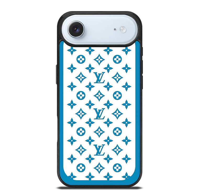 LOUIS VUITTON PATERN ICON LOGO BLUE iPhone Air Case Cover