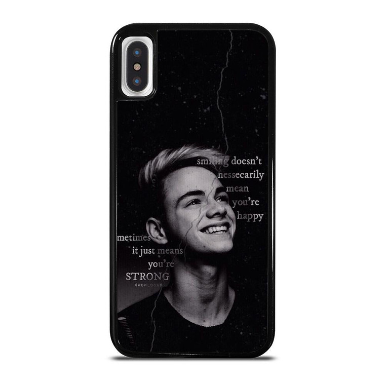CORBYN BESSON WHY DON'T WE QUOTES iPhone X / XS Case Cover