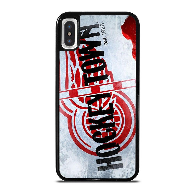 DETROIT REDWINGS NHL iPhone X / XS Case Cover