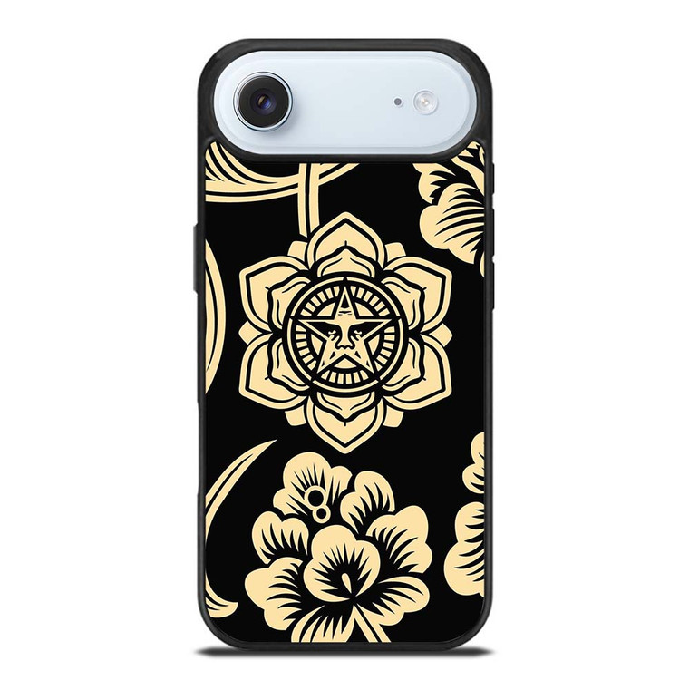 OBEY CLOTHING FLORAL LOGO iPhone Air Case Cover