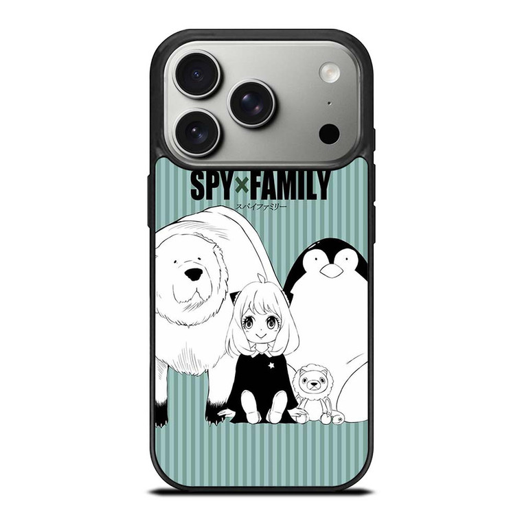 ANYA AND BOND FORGER SPY FAMILY MANGA ANIME iPhone 17 Pro Case Cover