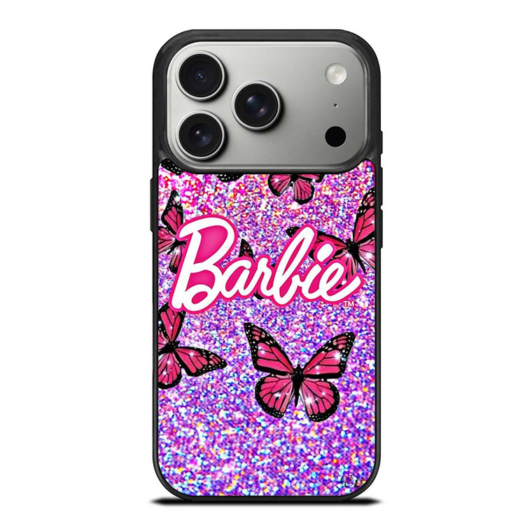 BARBIE BUTTERFLY LOGO ICON PINK iPhone 17 Pro Case Cover