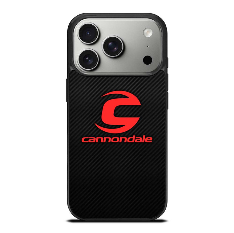 CANNONDALE BIKE LOGO CARBON iPhone 17 Pro Case Cover