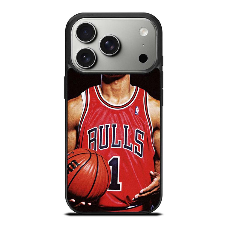 CHICAGO BULLS DERRICK ROSE iPhone 17 Pro Case Cover