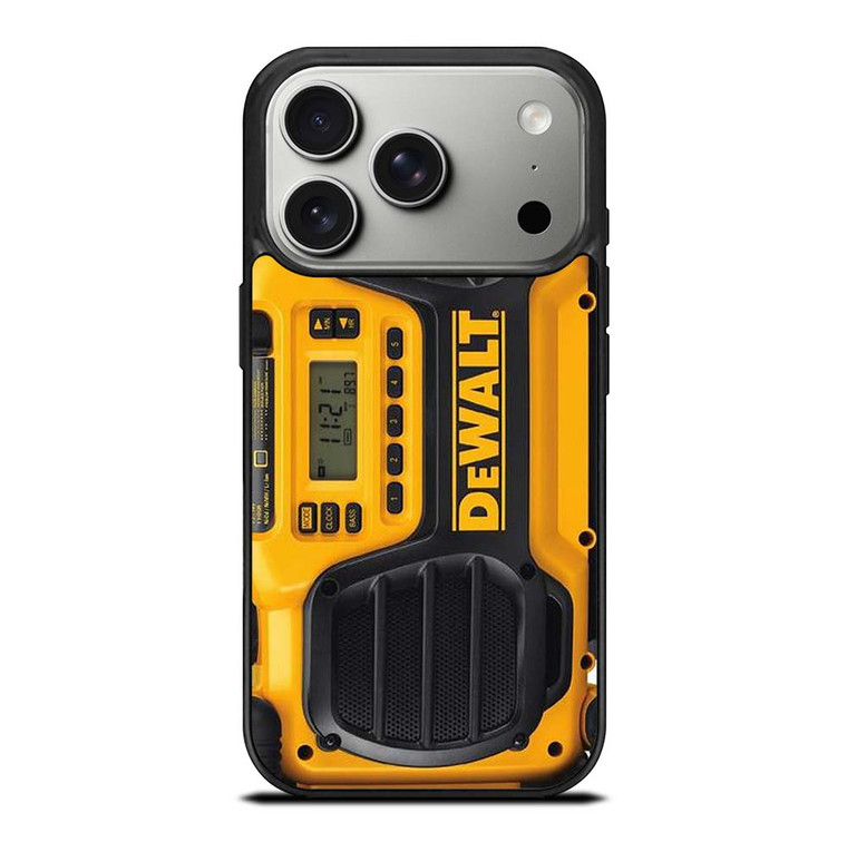 DEWALT JOBSITE RADIO iPhone 17 Pro Case Cover