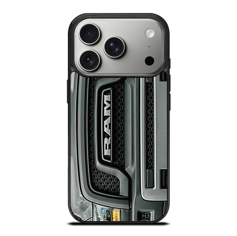 DODGE RAM TRUCK EMBLEM BLACK iPhone 17 Pro Case Cover
