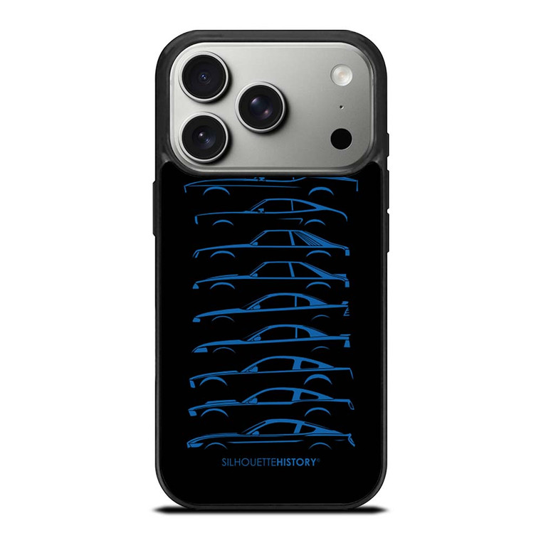 FORD MUSTANG SILHOUETTE HISTORY iPhone 17 Pro Case Cover