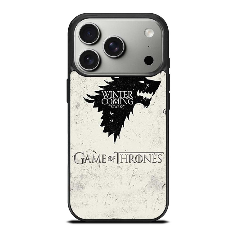 GAME OF THRONES WINTER COMING iPhone 17 Pro Case Cover