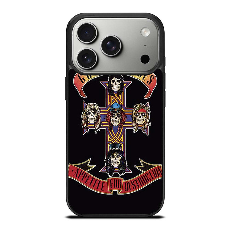 GUNS N ROSES 2 iPhone 17 Pro Case Cover