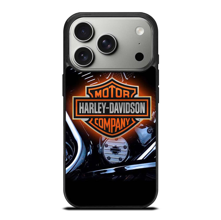 HARLEY DAVIDSON ENGINE MOTORCYCLES COMPANY LOGO iPhone 17 Pro Case Cover