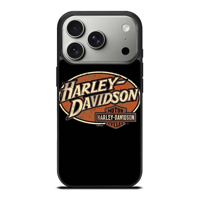 HARLEY DAVIDSON LOGO MOTORCYCLES COMPANY ICON iPhone 17 Pro Case Cover