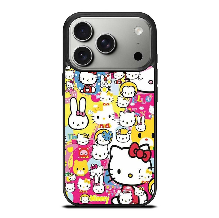 HELLO KITTY STICKER BOMB iPhone 17 Pro Case Cover