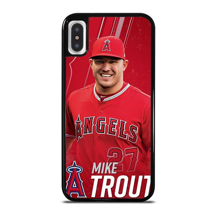MIKE TROUT BASEBALL iPhone X / XS Case Cover