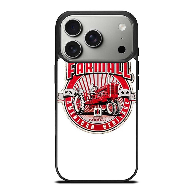 IH INTERNATIONAL HARVESTER FARMALL TRACTOR LOGO AMREICAN HERITAGE iPhone 17 Pro Case Cover