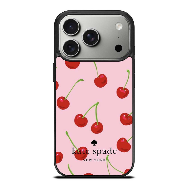 KATE SPADE NEW YORK LOGO CHERRY ICON iPhone 17 Pro Case Cover