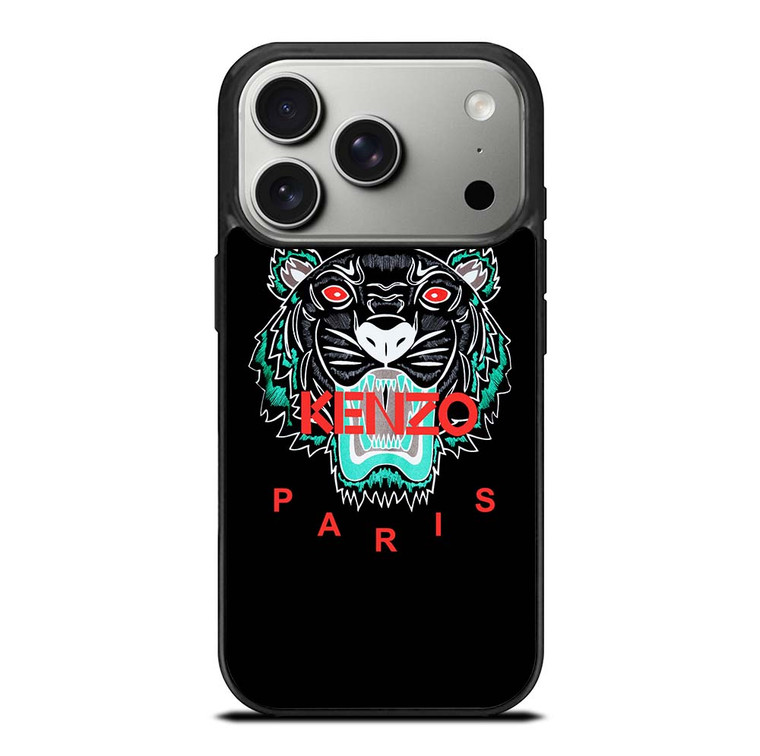KENZO PARIS BLACK iPhone 17 Pro Case Cover