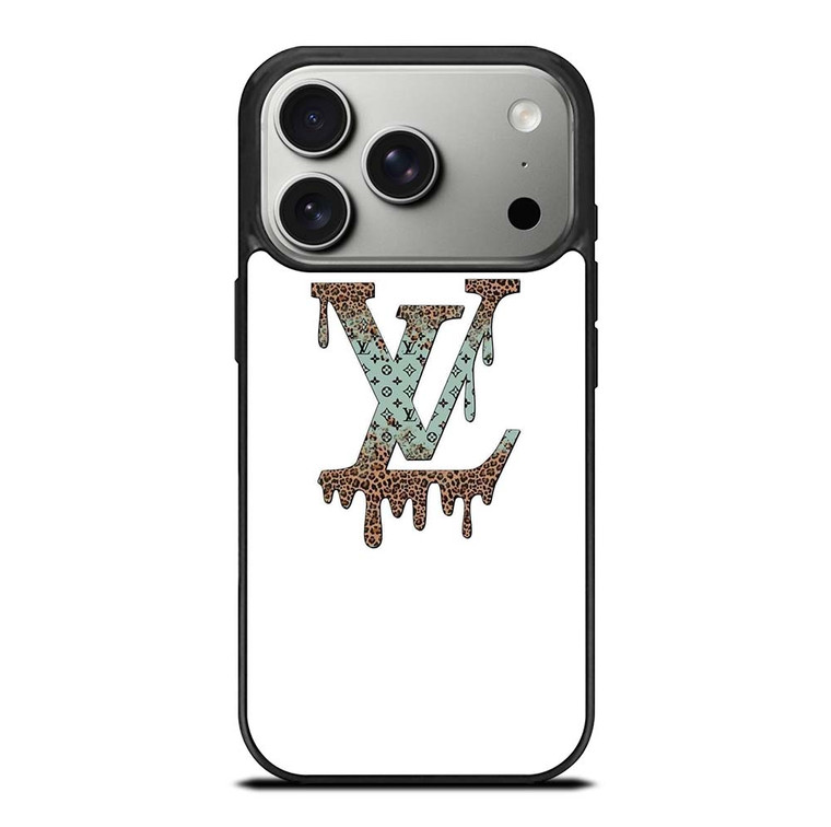 LOUIS VUITTON LV MELTING LOGO PATTERN iPhone 17 Pro Case Cover