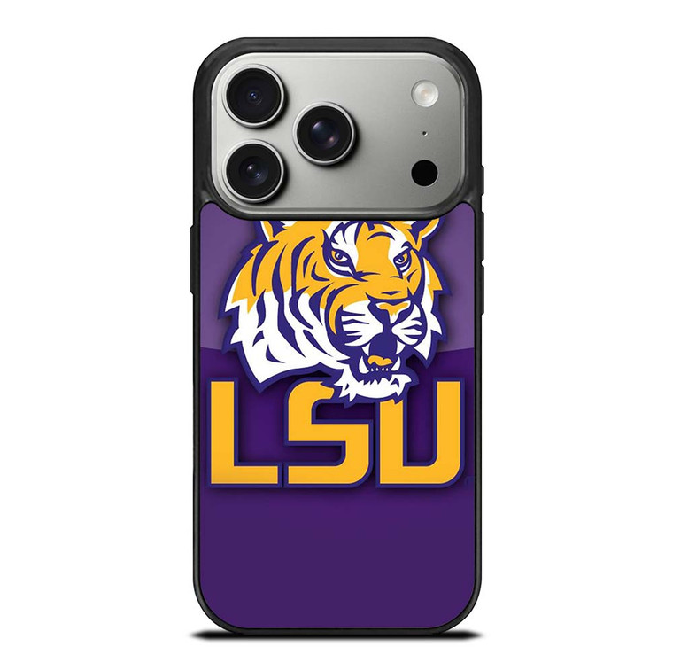 LSU TIGERS FOOTBALL LOGO iPhone 17 Pro Case Cover
