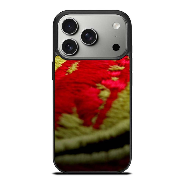 MANCHESTER UNITED EMBOIDERED LOGO iPhone 17 Pro Case Cover