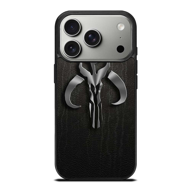 MANDALORIAN LEATHER LOGO iPhone 17 Pro Case Cover
