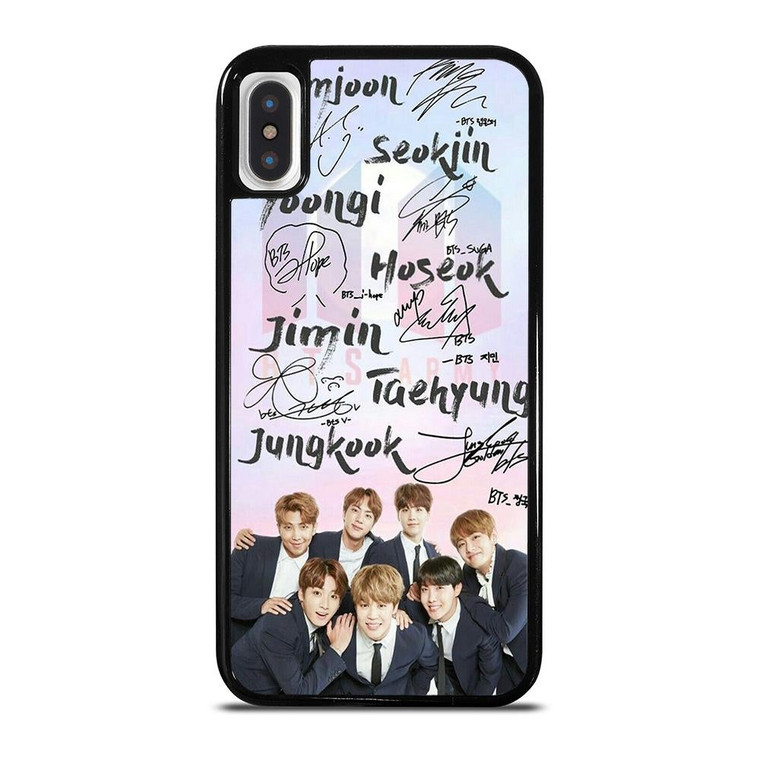 BANGTAN BOYS BTS SIGNATURE iPhone X / XS Case Cover