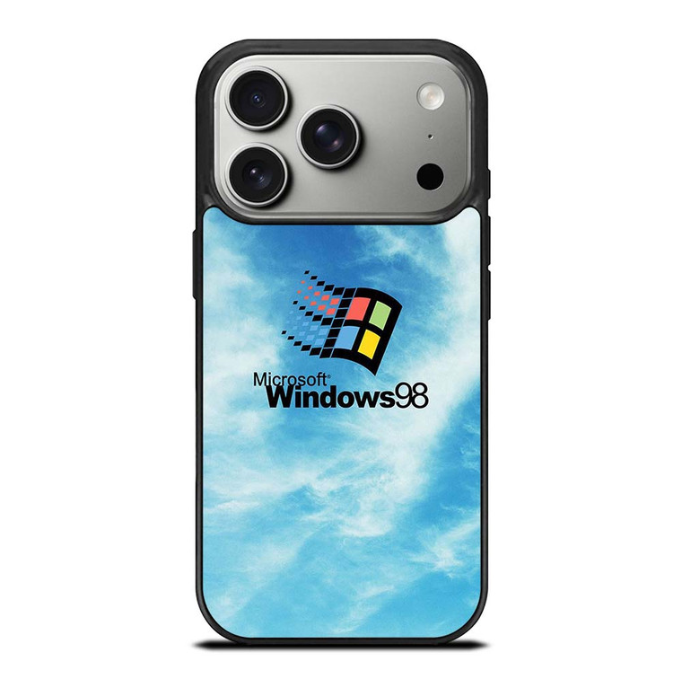 MICROSOFT WINDOWS 98 RETRO LOGO iPhone 17 Pro Case Cover