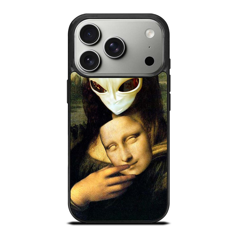 MONA LISA ALIEN iPhone 17 Pro Case Cover