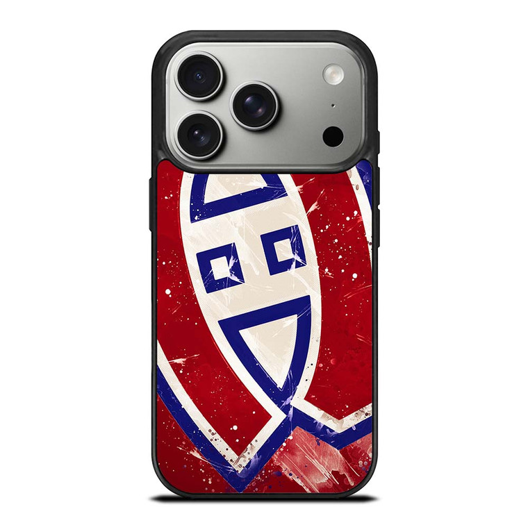 MONTREAL CANADIENS NHL SPLASH LOGO iPhone 17 Pro Case Cover