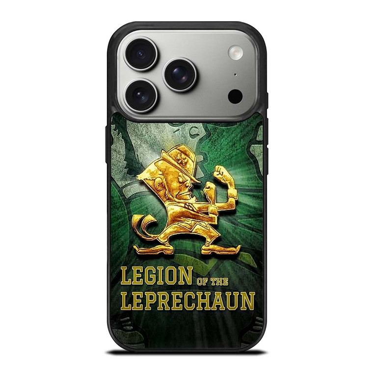 NOTRE DAME FIGHTING IRISH GOLD LOGO iPhone 17 Pro Case Cover