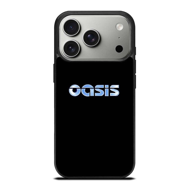 OASIS BAND ROCK LOGO CHROME iPhone 17 Pro Case Cover