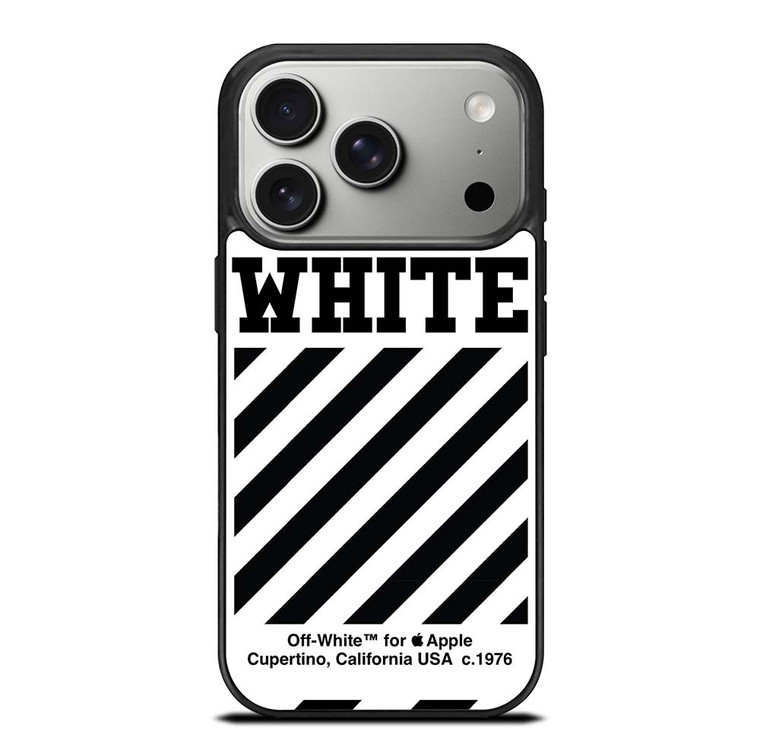 OFF WHITE 3 iPhone 17 Pro Case Cover