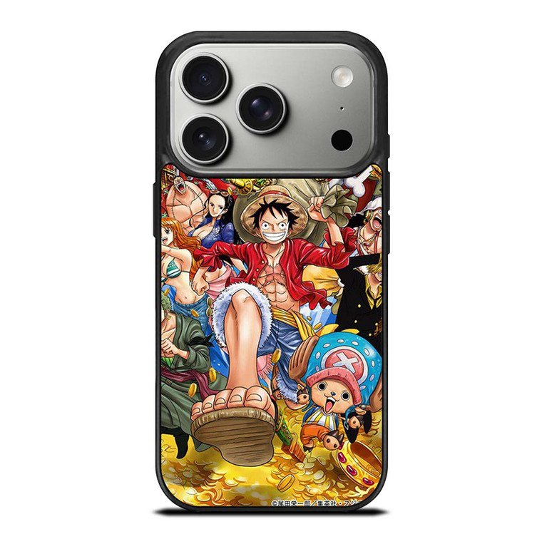 ONE PIECCE LUFFY AND FRIENDS iPhone 17 Pro Case Cover