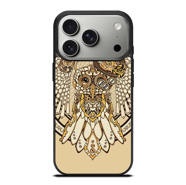 OWL STEAMPUNK iPhone 17 Pro Case Cover