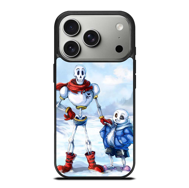 PAPYRUS AND UNDERTALE iPhone 17 Pro Case Cover