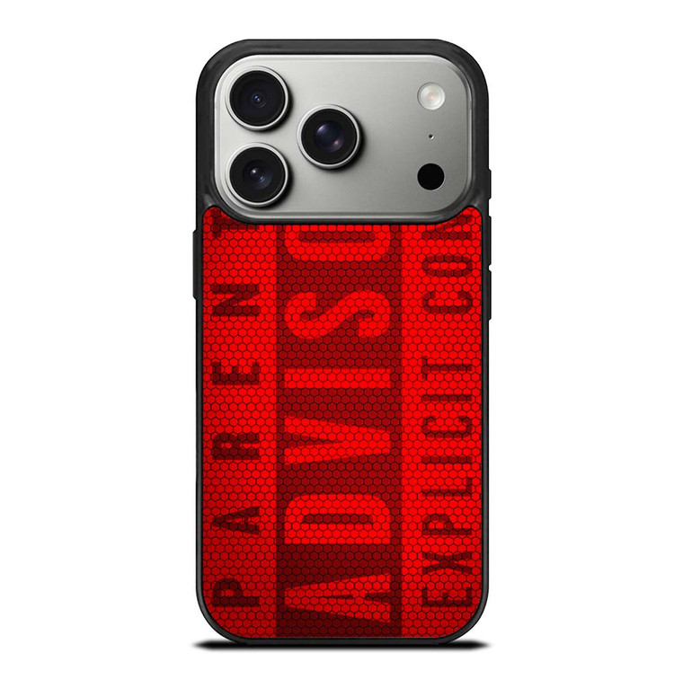 PARENTAL ADVISORY EXPLICIT CONTENT CARBON iPhone 17 Pro Case Cover