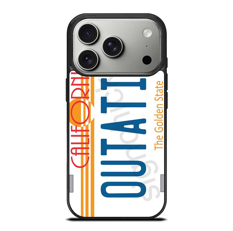 PLATE LICENSE CALIFORNIA iPhone 17 Pro Case Cover