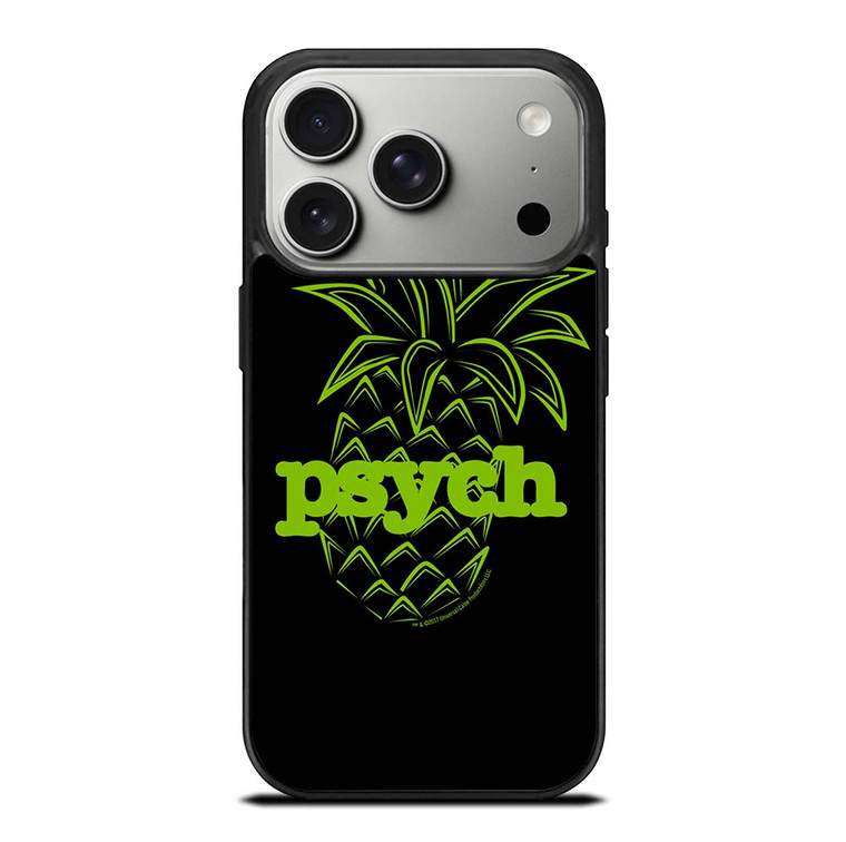 PSYCH PINEAPPLE iPhone 17 Pro Case Cover