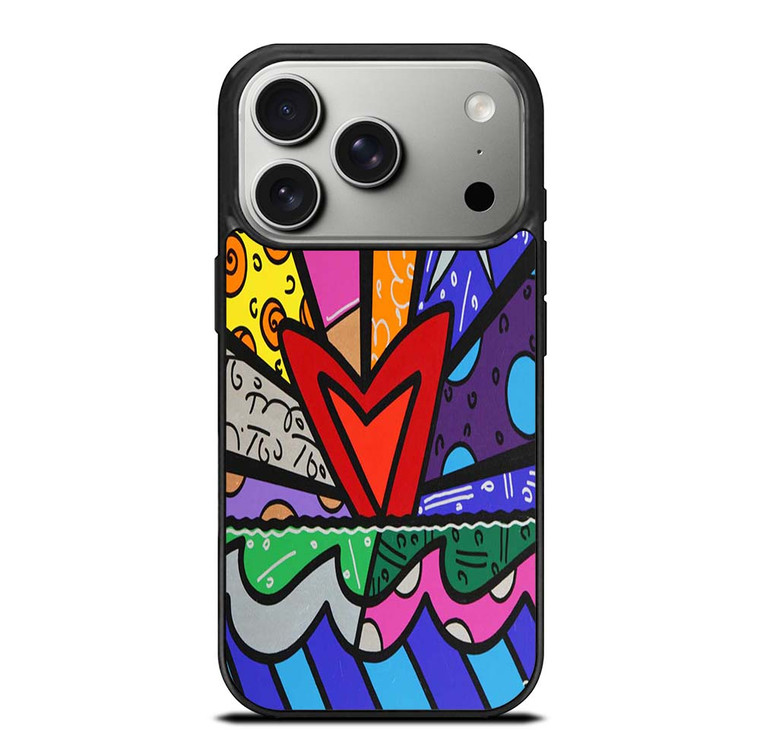 ROMERO BRITTO LOVE NEW iPhone 17 Pro Case Cover
