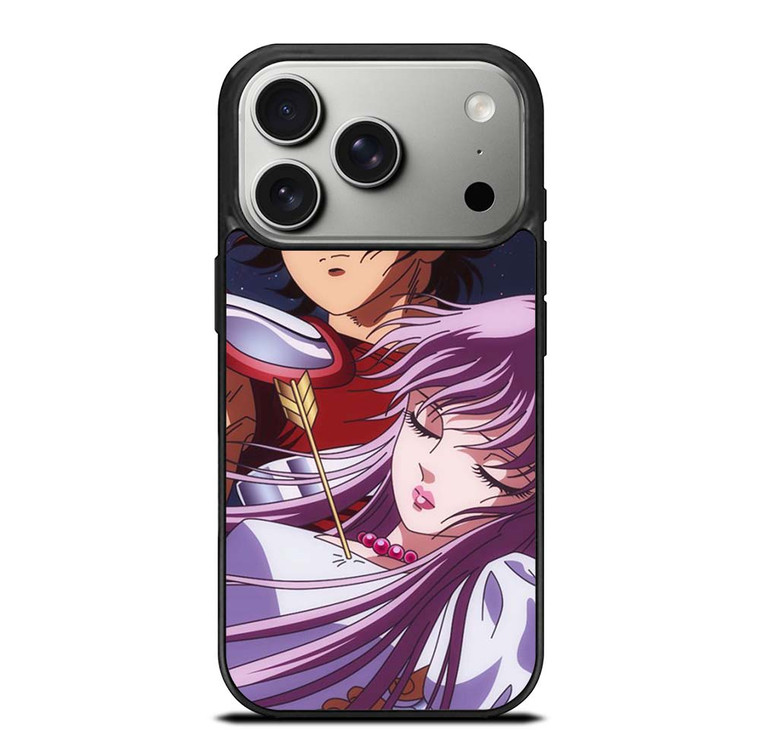 SAINT SEIYA AND PRINCESS iPhone 17 Pro Case Cover