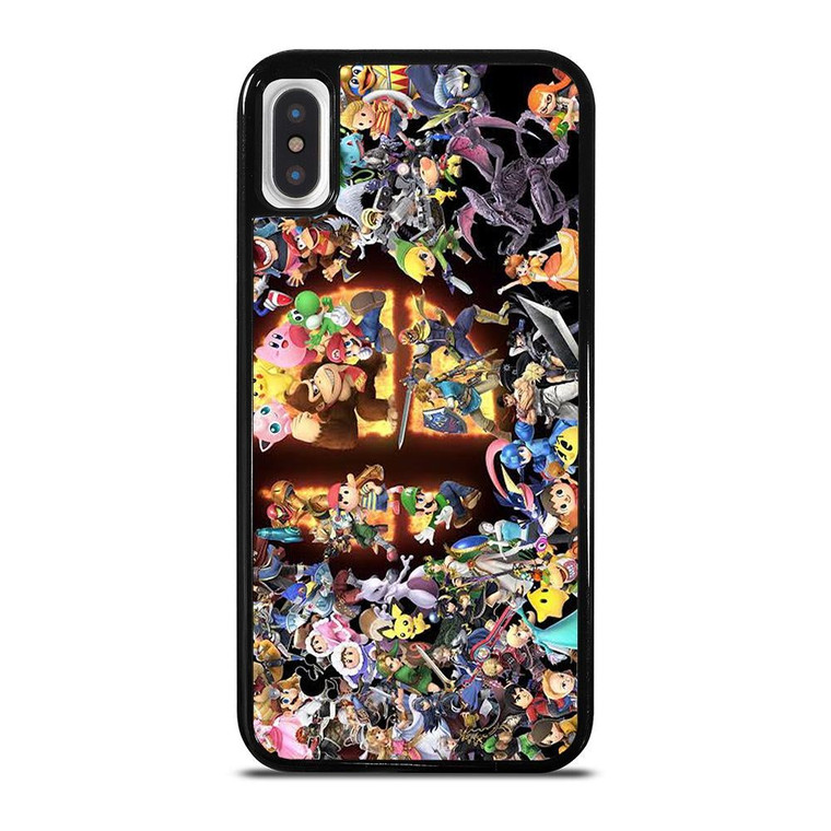 SUPER SMASH BROS GAME iPhone X / XS Case Cover
