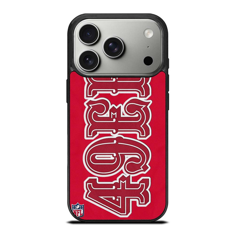SAN FRANCISCO 49ERS FOOTBALL TEAM LOGO iPhone 17 Pro Case Cover