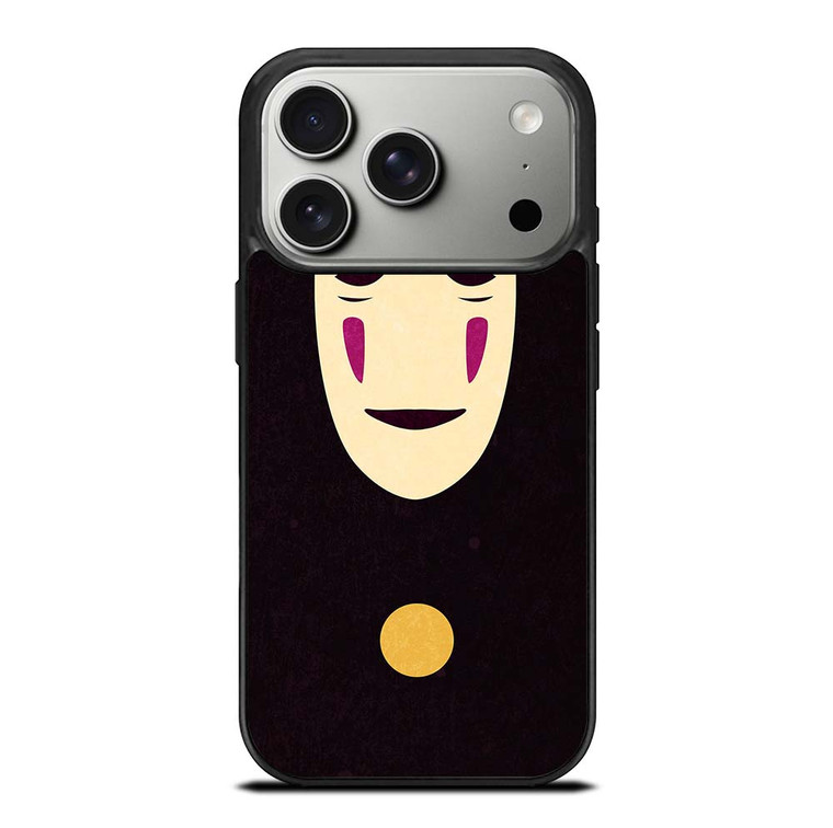 SPIRITED AWAY NO FACE LEATHER iPhone 17 Pro Case Cover