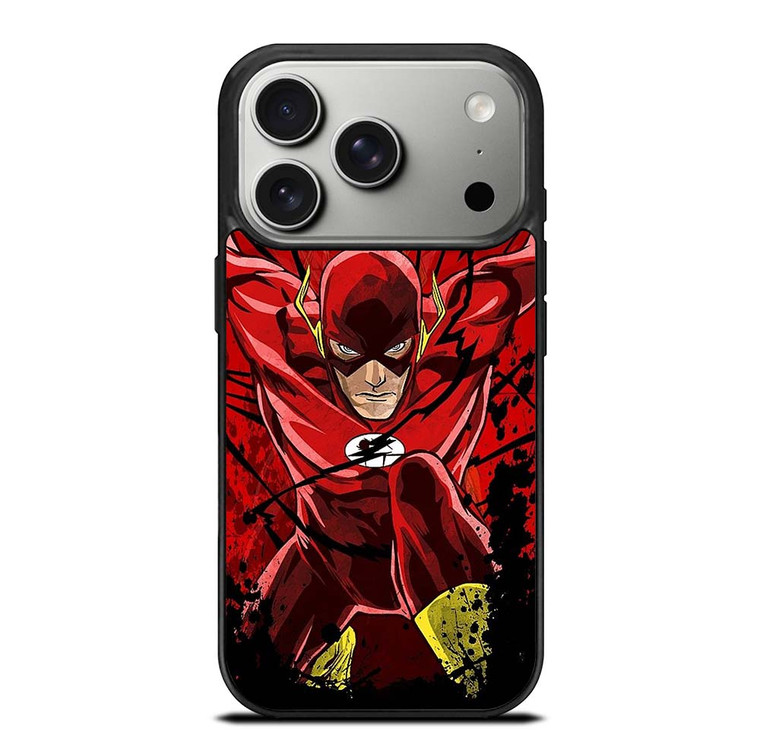 THE FLASH CARTOON DC COMIC iPhone 17 Pro Case Cover