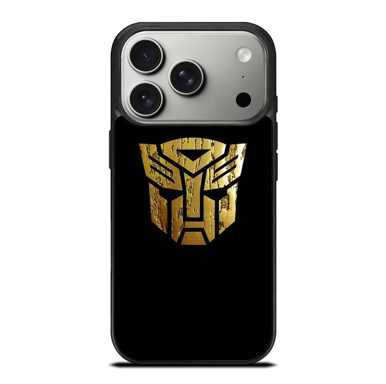TRANSFORMERS AUTOBOT LOGO GOLD iPhone 17 Pro Case Cover